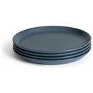 Buy Habitat Addison 4 Piece Stoneware Side Plate Blue Plates