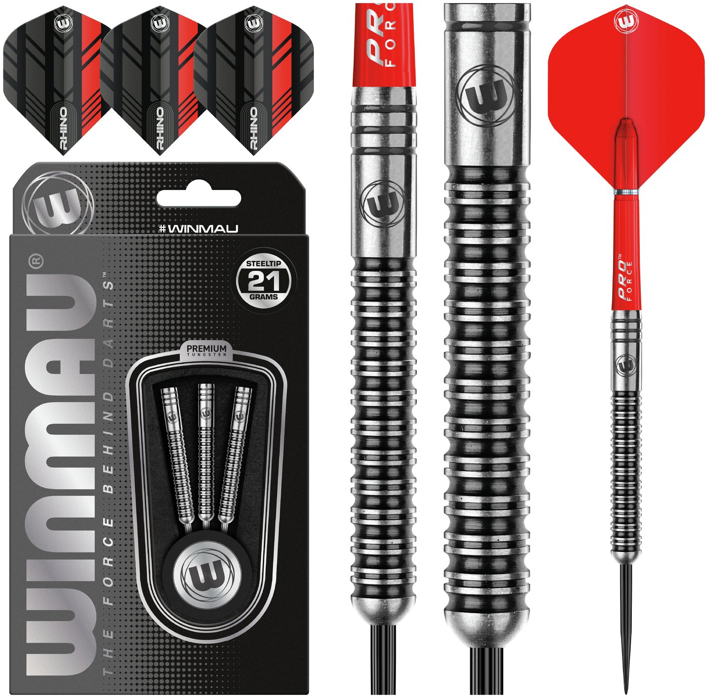 Winmau Saracen 21g 90% Tungsten Darts Set