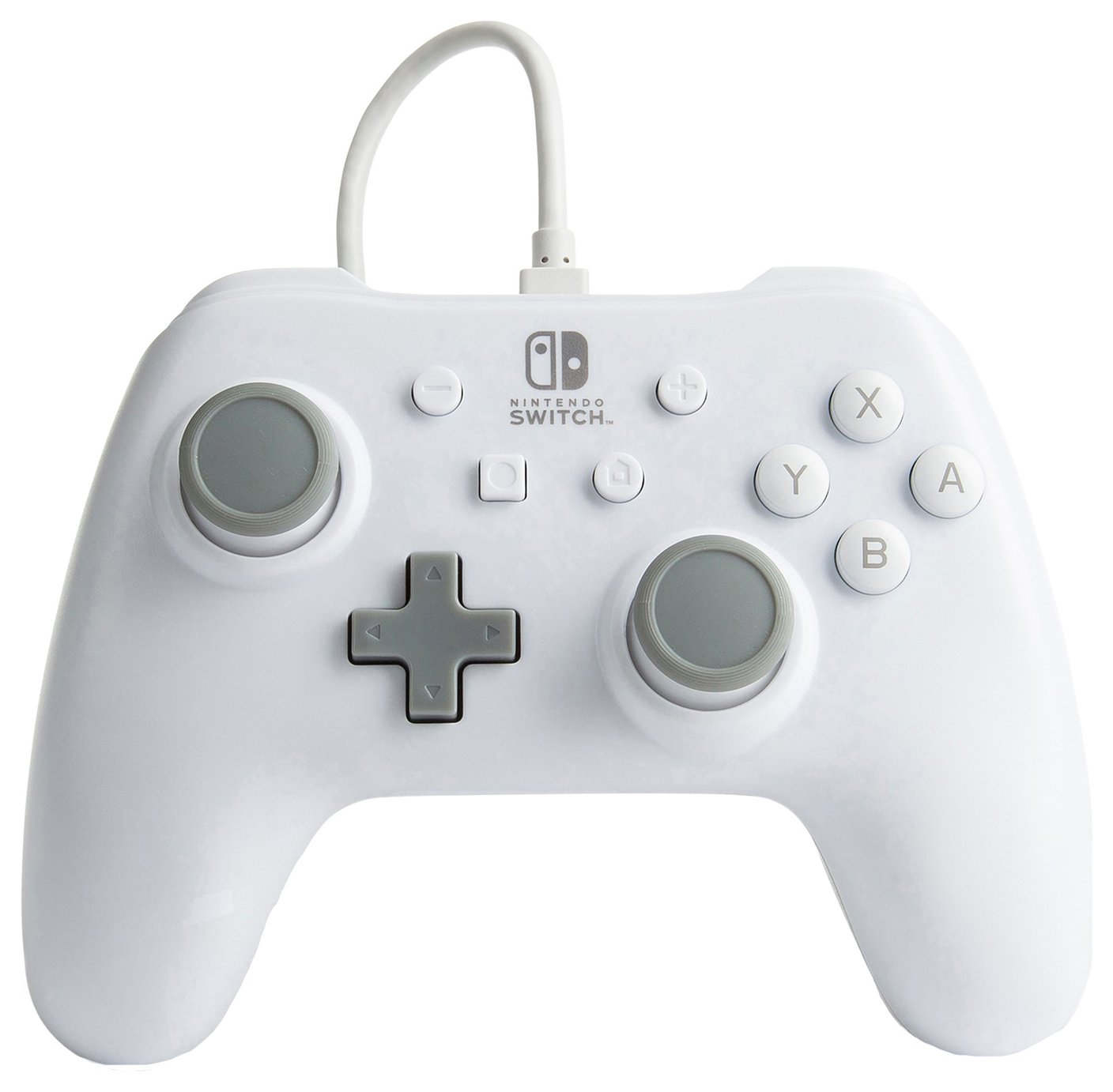PowerA Licensed Nintendo Switch Wired Controller - White