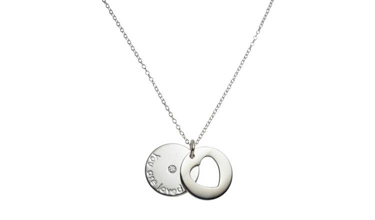 Argos ladies deals silver lockets