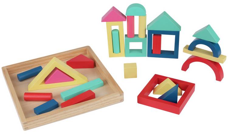 Argos wooden store shape sorter