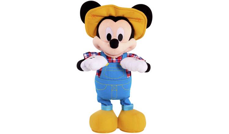 Turbulentie Kruipen Onaangeroerd Buy E-I-Oh! Mickey Mouse Feature Plush | Teddy bears and soft toys | Argos