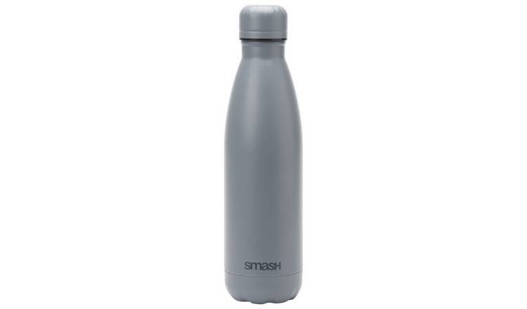 Buy Smash Grey Stainless Steel Bottle - 500ml, Water bottles