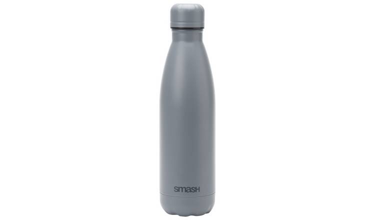 Smash Grey Stainless Steel Bottle - 500ml