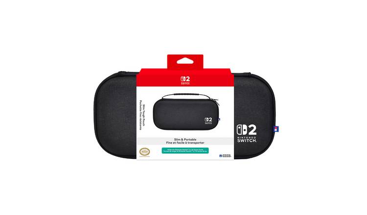 HORI Slim Tough Pouch For Nintendo Switch 2 - Black