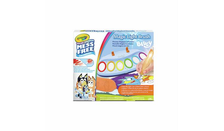 Crayola Bluey Colour Wonder Magic Light Up Paint Set