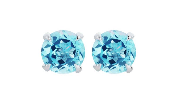 Topaz earrings store argos