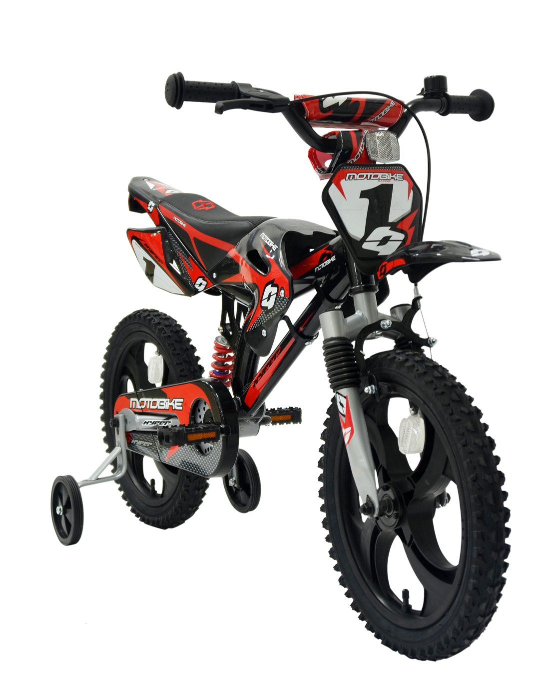 Hyper 16 inch Wheel Size Kids Motomag Bike - Black