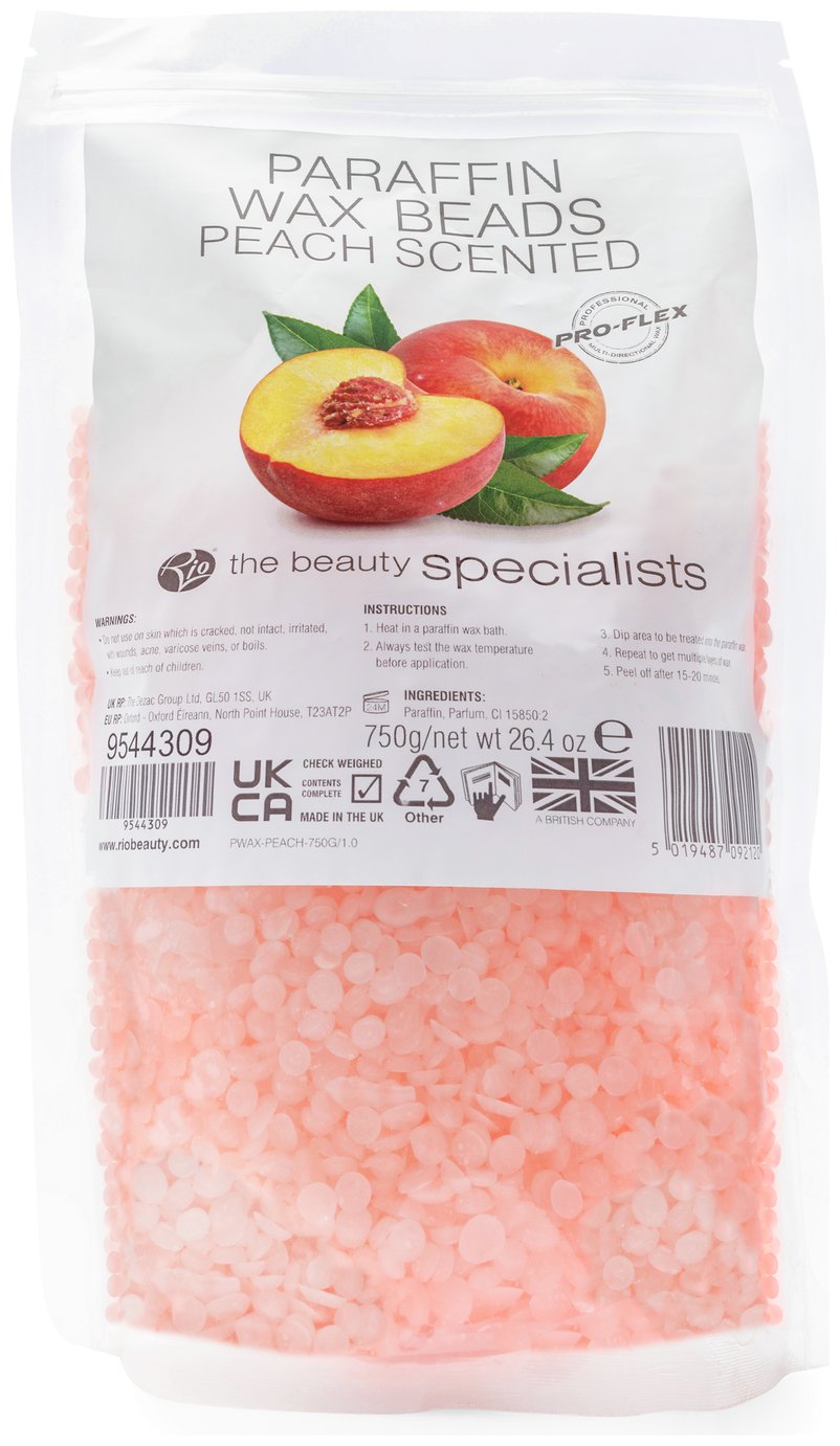 Rio Paraffin Wax Beads Peach -750g