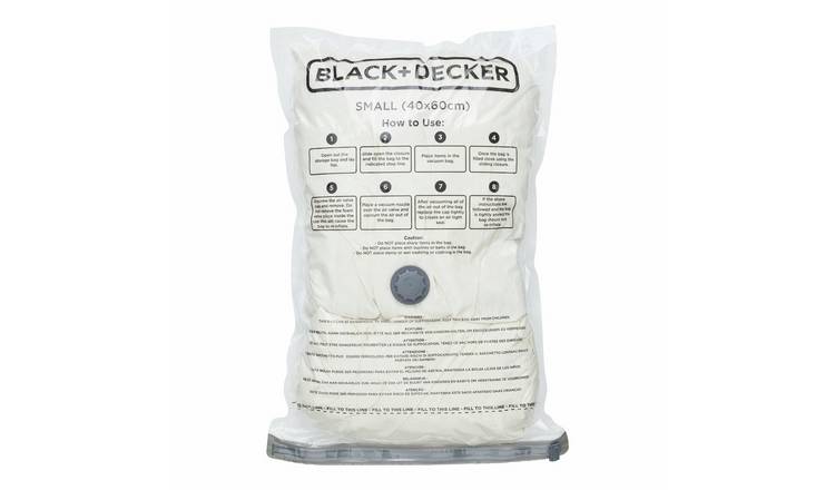 Black + Decker Small Vacuum Storage Bag - Pack of 3