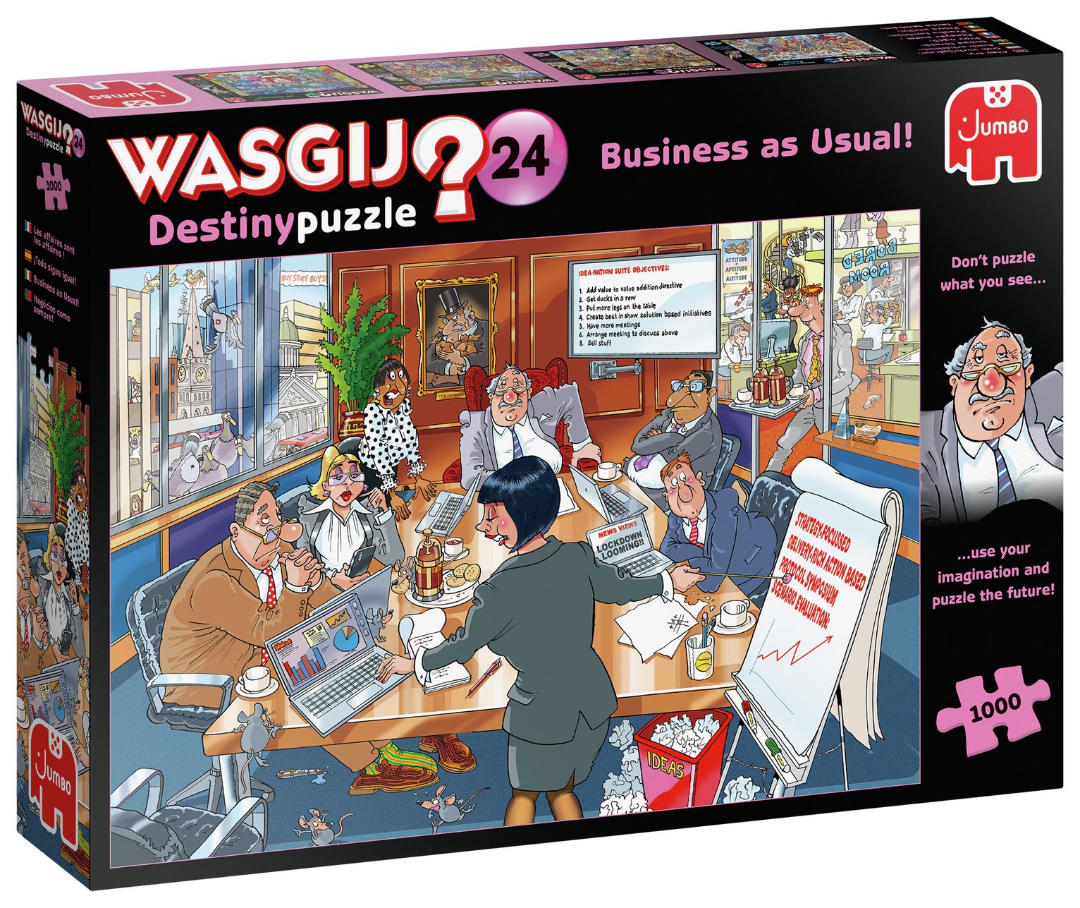 Wasgij Destiny 24 Business as Usual 1000 Piece Jigsaw Puzzle