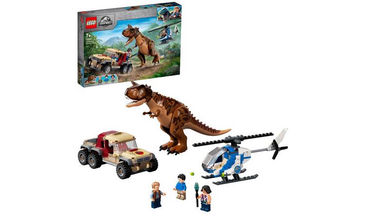 LEGO Jurassic World Carnotaurus Dinosaur Chase Toy 76941