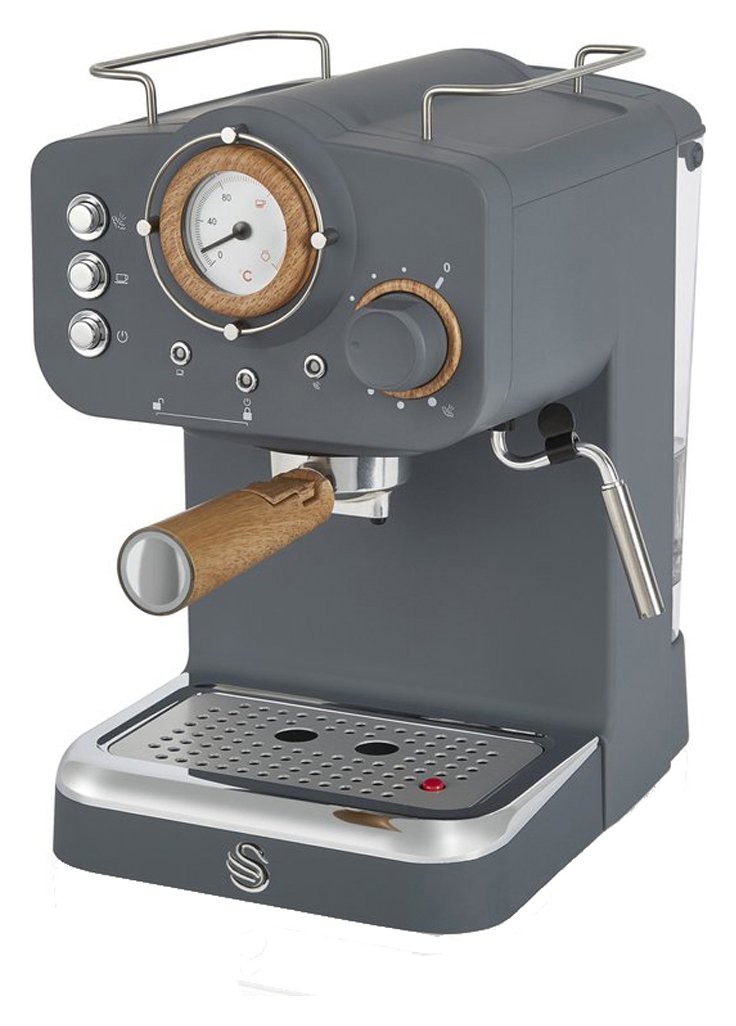 Swan SK22110GRYN Nordic Pump Espresso Coffee Machine