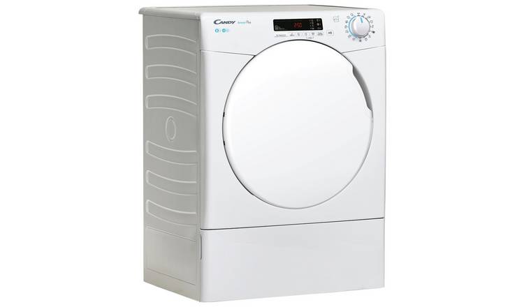Candy CSC8DF Smart B Rated 8Kg Condenser Tumble Dryer White 