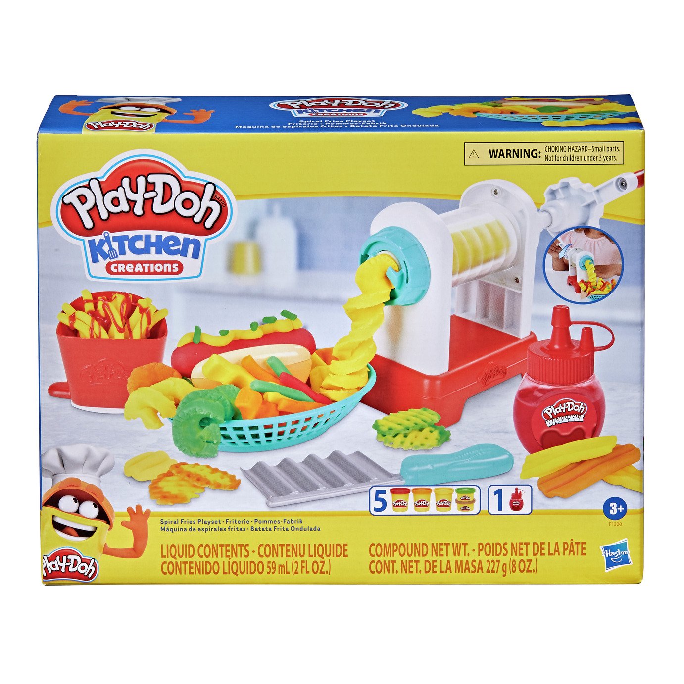 Play-Doh Kitchen Creations Spiral Fries Playset review