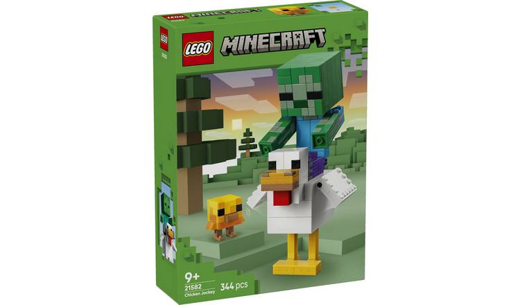 LEGO Minecraft Chicken Jockey Toy with Figures 21582