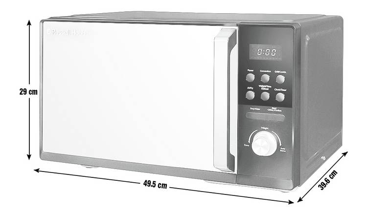 Micro-ondes & Grill 28L 900W- 8 programmes -Gris