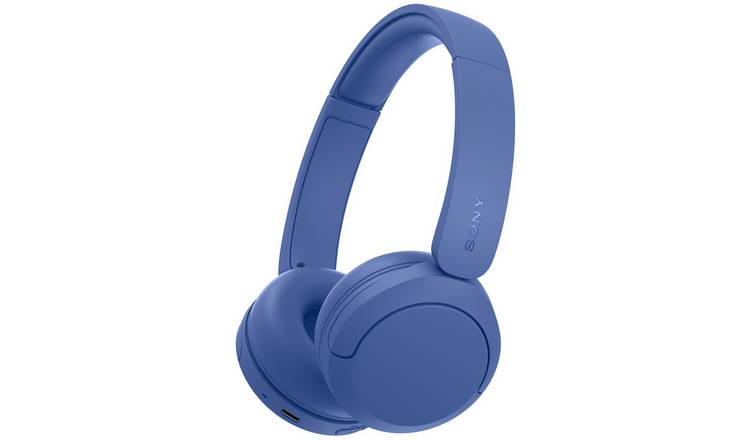 Sony WH-CH535 On-Ear Wireless Bluetooth Headphones - Cobalt