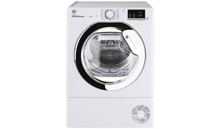 Buy Hoover HLE C10DCE80 10KG Condenser Tumble Dryer White Tumble dryers Argos