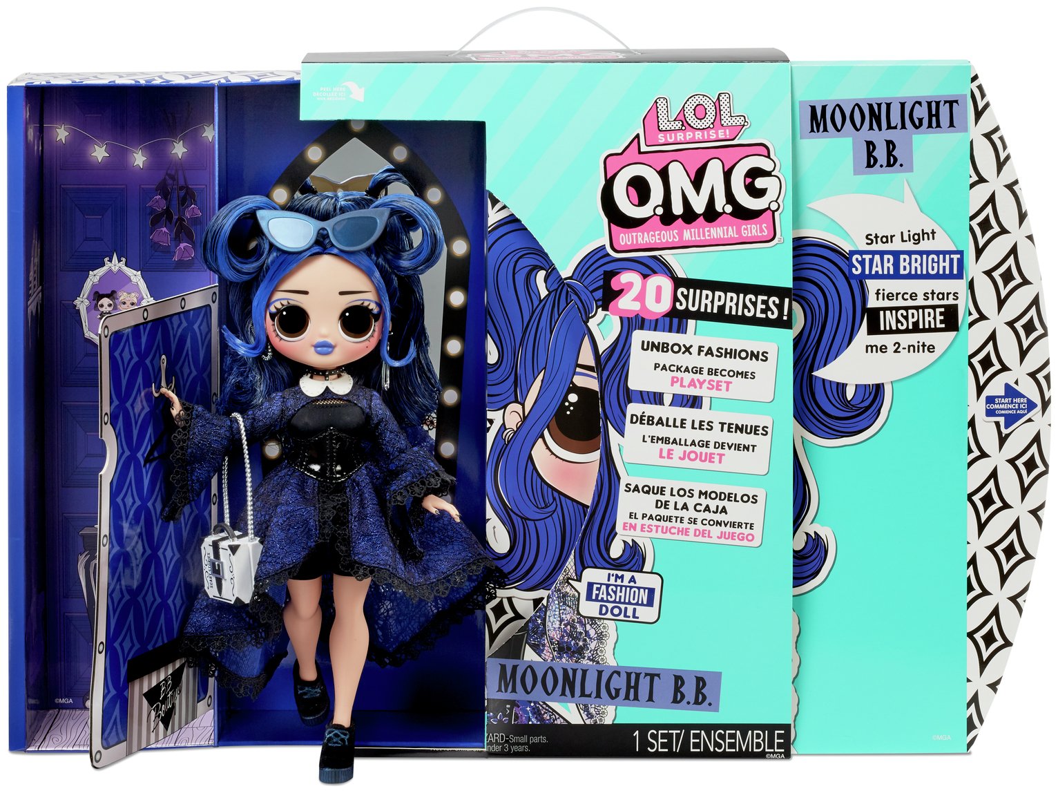 LOL Surprise OMG Moonlight B.B. Fashion Doll review