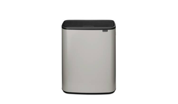 Brabantia Bo 2 x 30 Liters Touch Bin - Soft Grey
