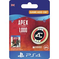 Apex Legends 1000 Coins PS4 Digital Download 