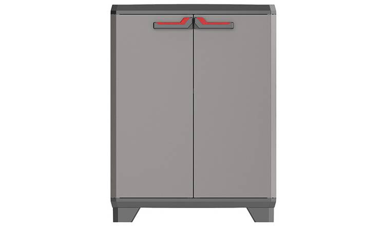 Keter Stilo 1 Tier Resin Low Cabinet