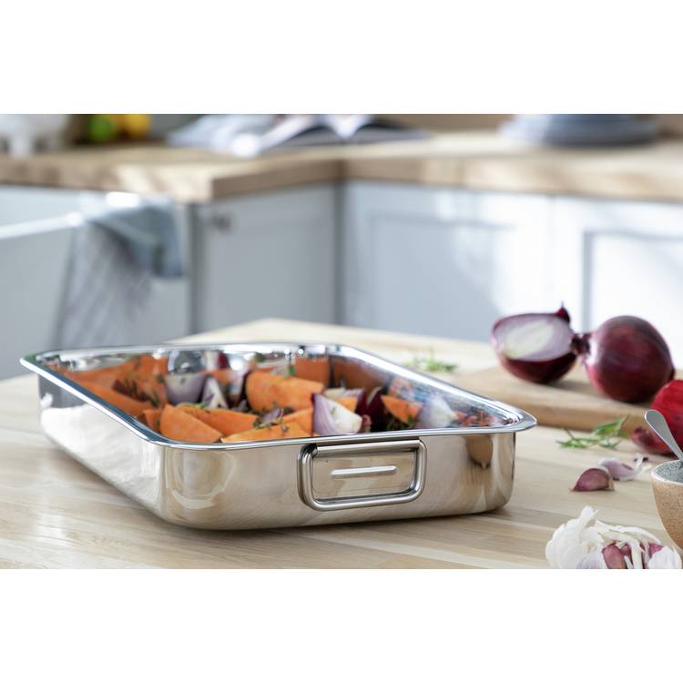 Habitat 40cm Stainless Steel Roasting Tin 0