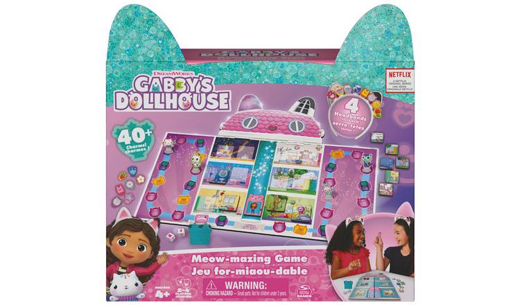 Buy Gabby's Dollhouse Game | Board games | Argos