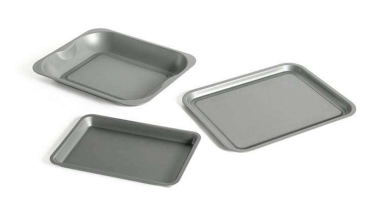 Buy Argos Home 2 Piece Teflon Non Stick Oven Tray Set, Bakeware