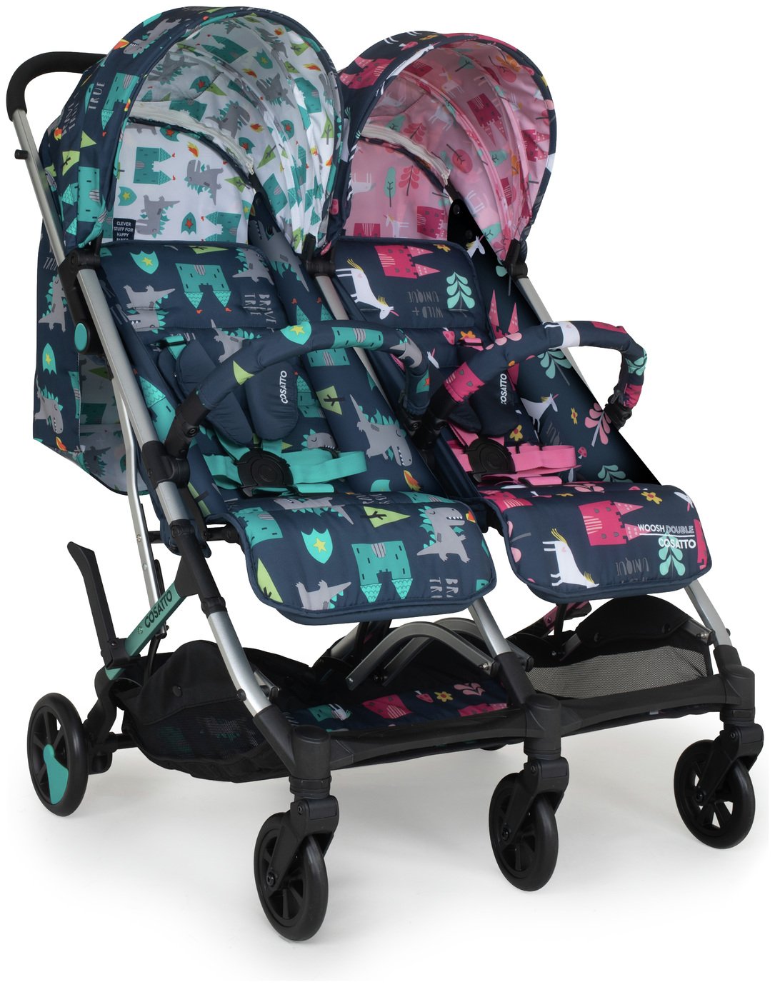 Cosatto Woosh Double Stroller Fairy Tale