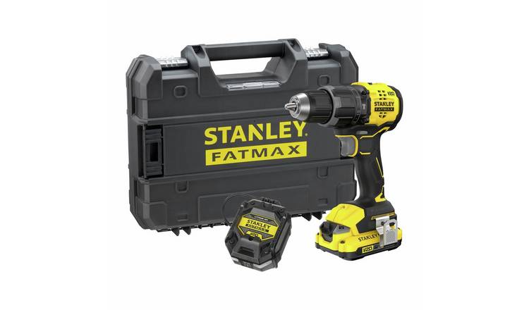 Stanley Fatmax V20 Cordless Brushless Combi Drill - 18V