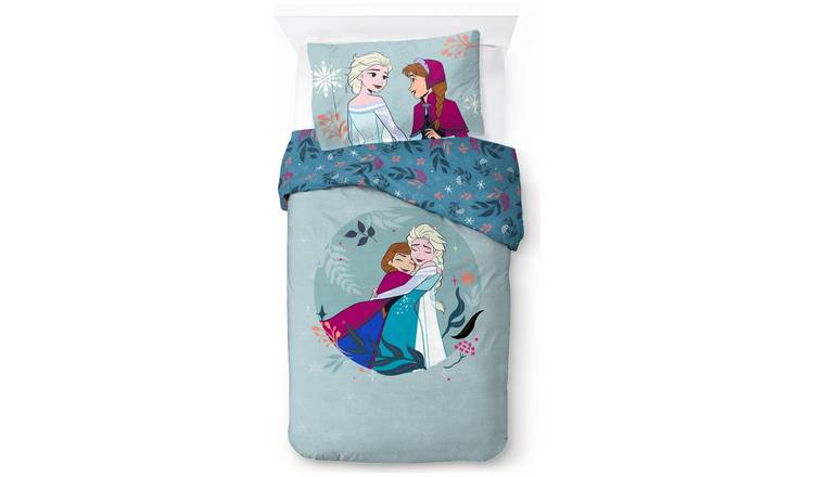 Disney Frozen Kids Cotton Blue Bedding Set - Single