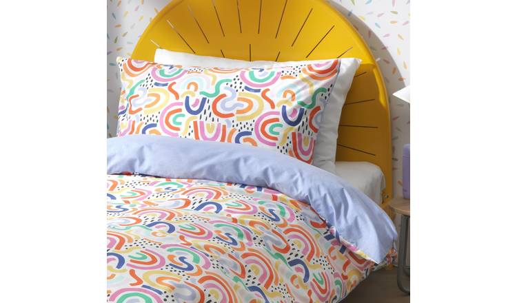 Buy Habitat Kids Rainbow Brights Bedding Set - Single, Kids bedding