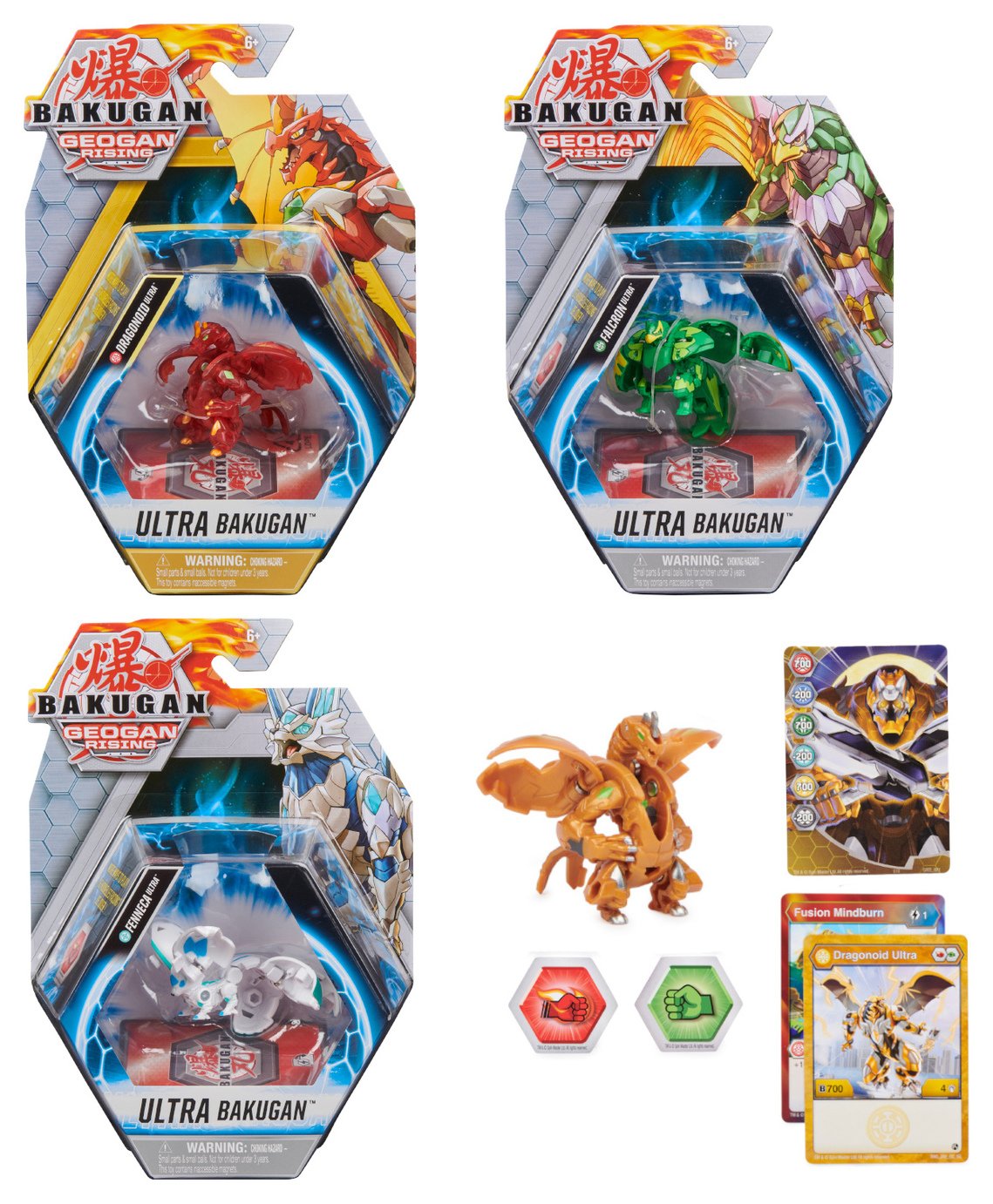 Bakugan Deluxe Ultra Ball Series 3 Geogan Rising 1 Pack review