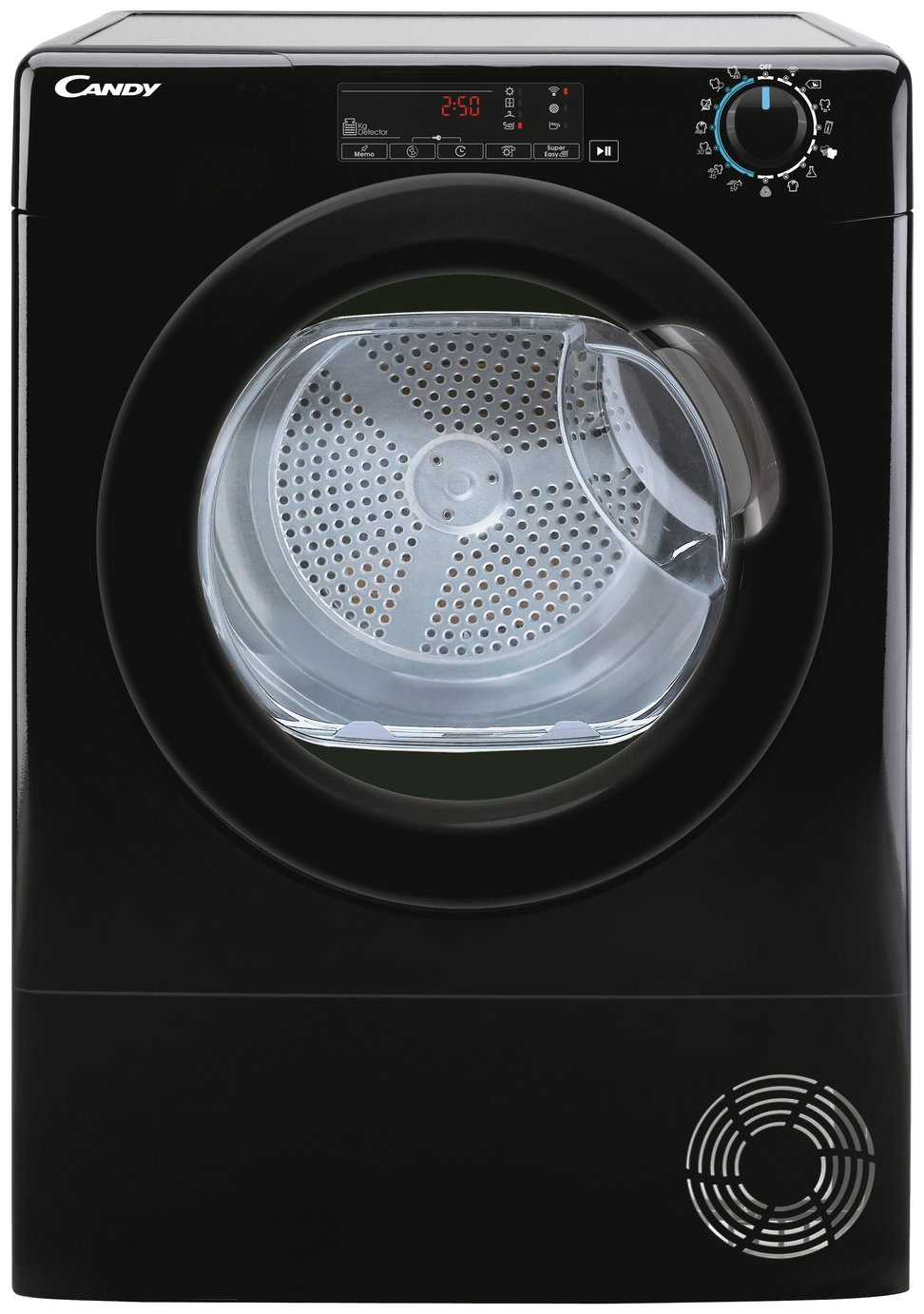 Candy CSOEC8TBGB-80 8KG Condenser Tumble Dryer - Black