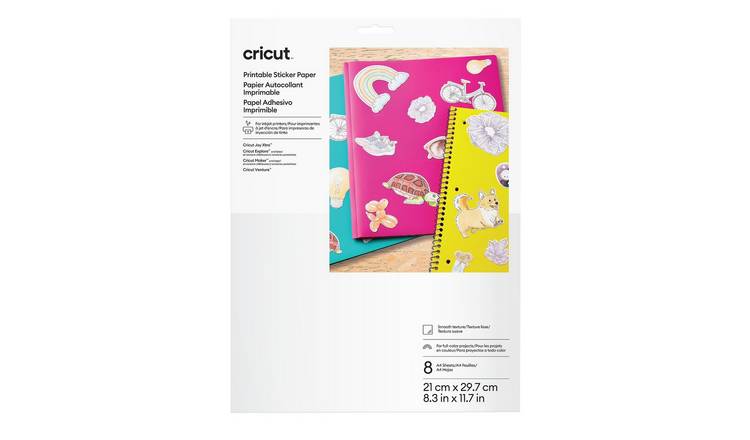 Cricut Printable Sticker Paper Pack of 3