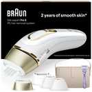 Braun IPL Silk·expert Pro 5 PL5347 Latest Generation IPL for Women and Men,  At-Home Hair Removal System, White and Gold, with Wide Head and Two