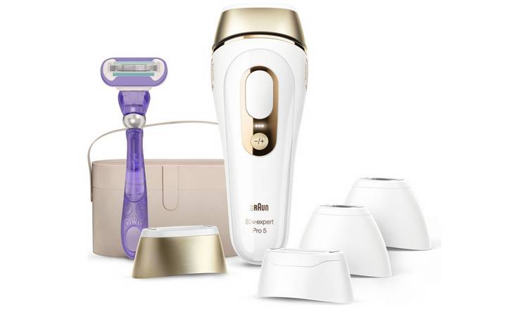 Braun Silk-Expert Pro 5 IPL Laser Hair Removal Device with 2 Extras