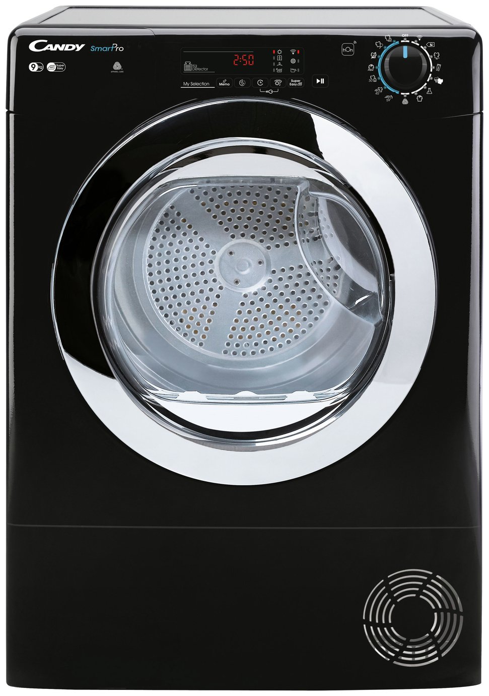 Candy CSOE C9DCGB-80 9KG Condenser Tumble Dryer - Black