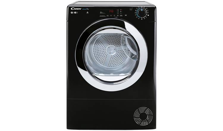 Candy CSOE C9DCGB-80 9KG Condenser Tumble Dryer - Black