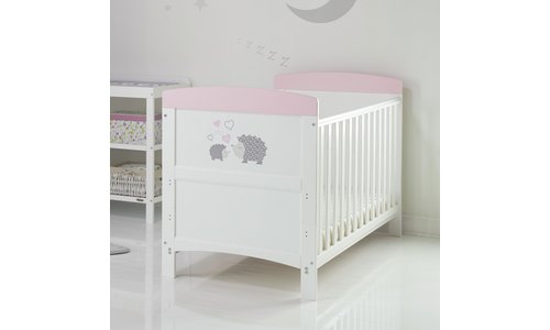 Cot sales bed pink