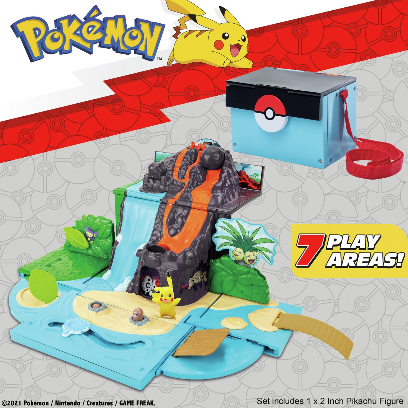 Pokemon Carry Case Volcano Playset review