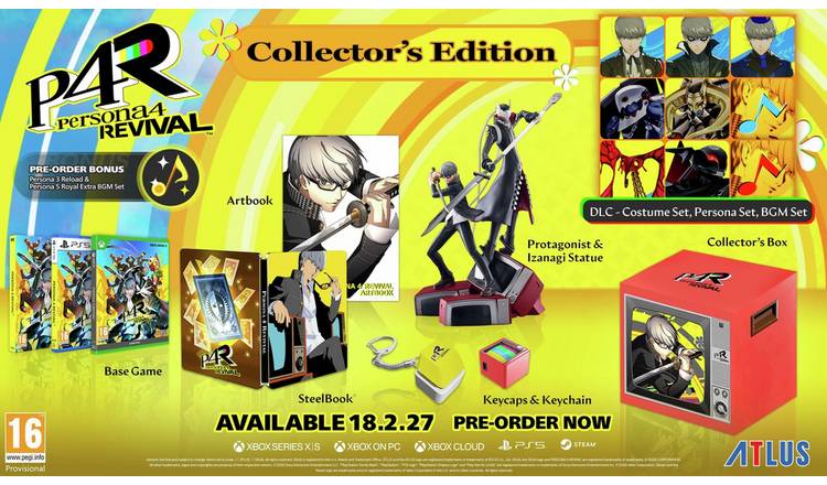 Persona 4 Revival Collector's Edition Xbox Series X Game Pre-Order