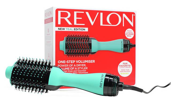 Revlon RVDR5222TUK One-Step Hair Dryer and Volumiser Teal