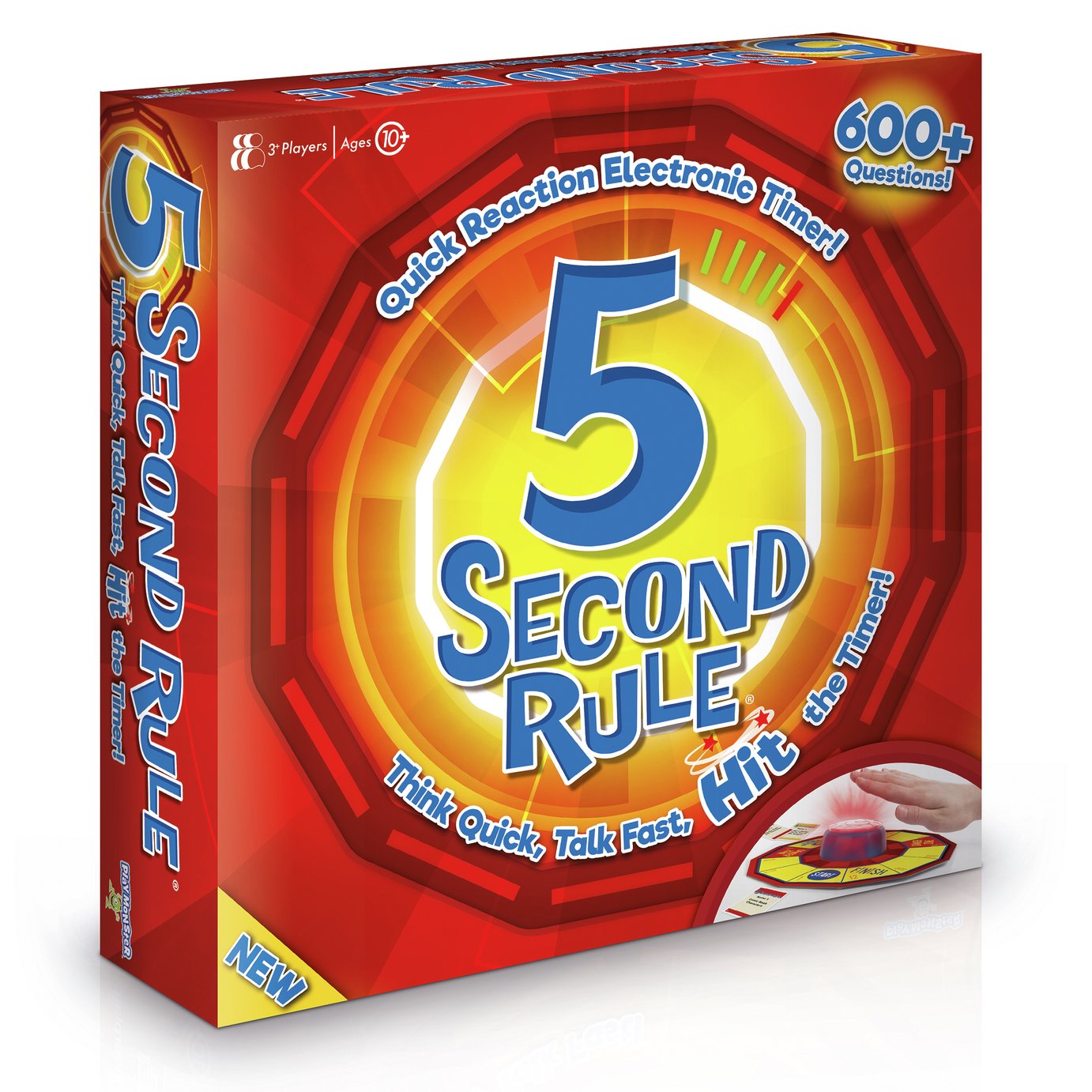 5 Second Rule Electronic Family Board Game
