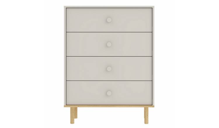 Argos Home Romie 4 Drawer Chest - Cashmere