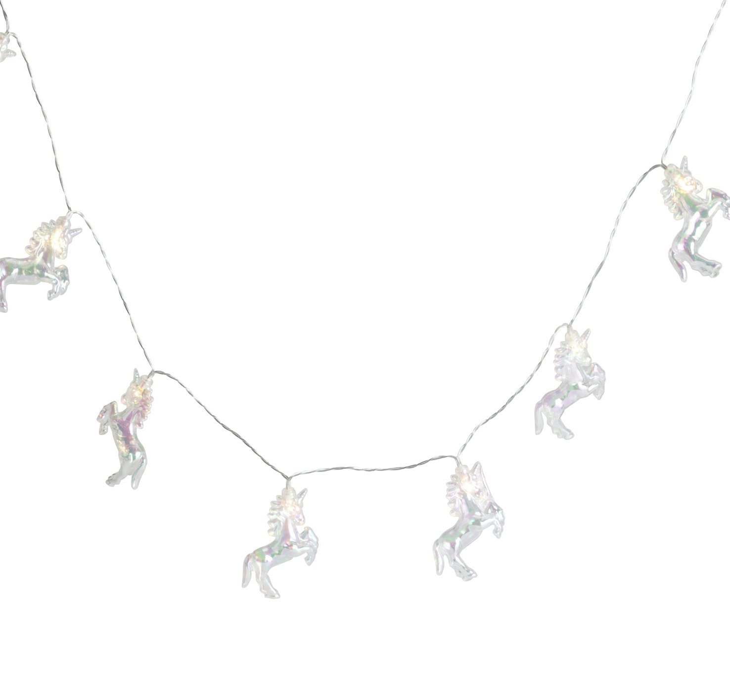 Habitat Kids Unicorn String Lights - Holographic