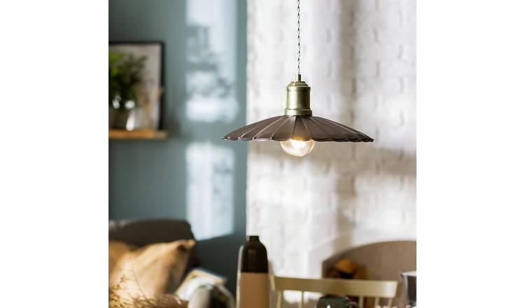 Pewter best sale ceiling pendant