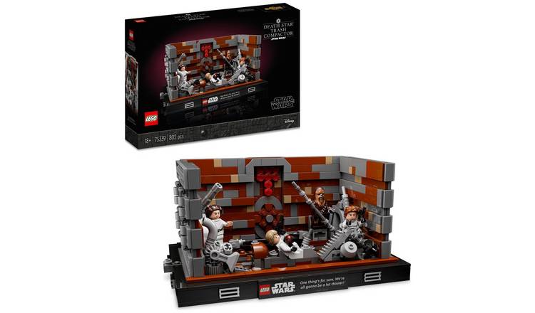 Buy LEGO Star Wars Death Star Trash Compactor Diorama Set 75339 | LEGO |  Argos